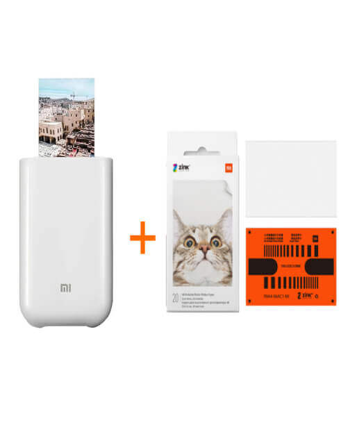 Imprimante Portable Xiaomi + Papier 20 unités